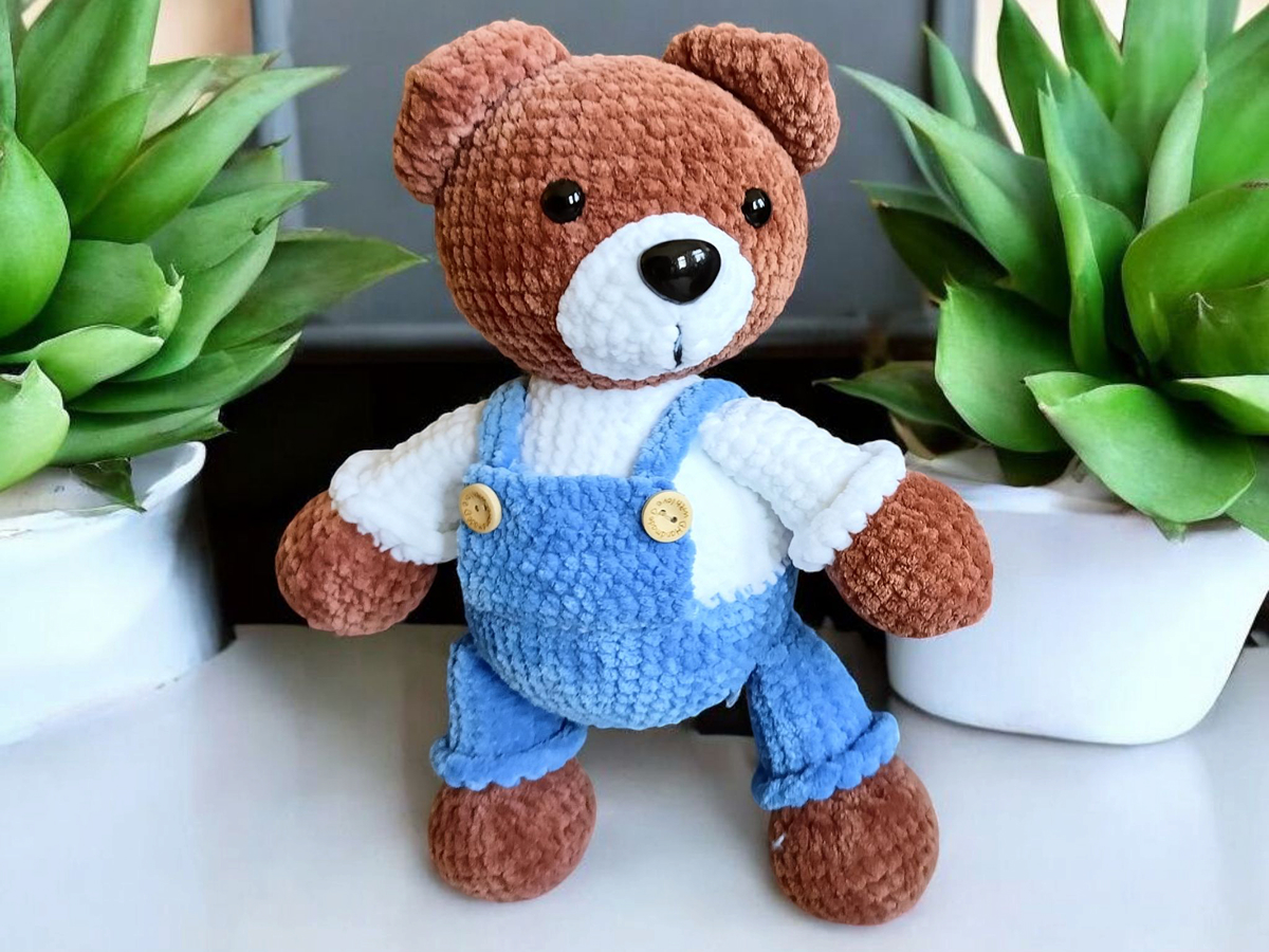 Miś w spodenkach - obrazek 3