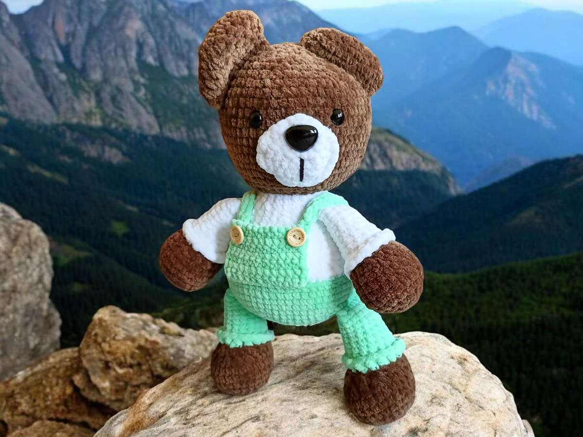 Miś w spodenkach - obrazek 6