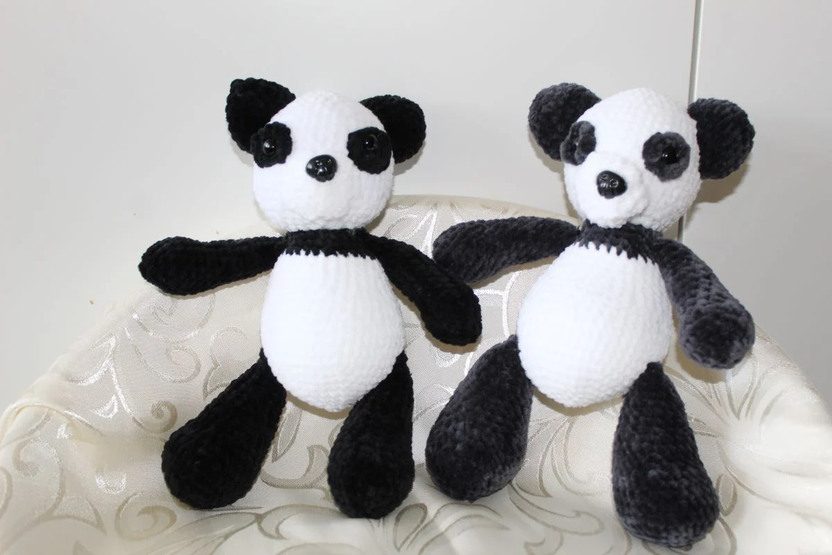 Panda na szydełku - obrazek 16