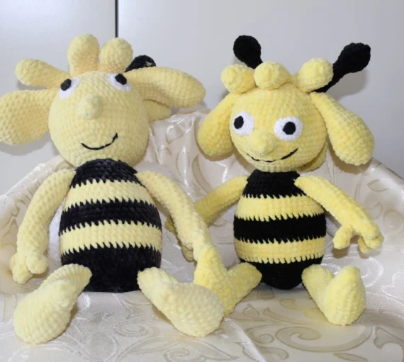 🐝 Szydełkowa pszczółka handmade 🧶
